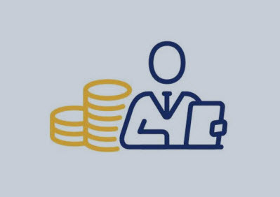 אייקון יועץ השקעות שטיפה כחולה